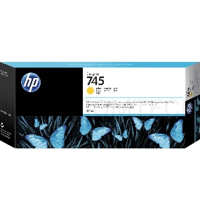 Картридж HP 745 300-ml желтый Ink Cartridge