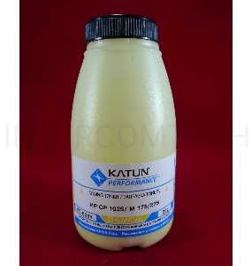 Тонер HP CP 1025/M 175/275 Yellow, химический (фл.25г.) Katun фас. Россия
