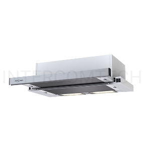 Встраиваемая вытяжка KRONA Kamilla 600 inox,  2 мотора, нержавеющая сталь