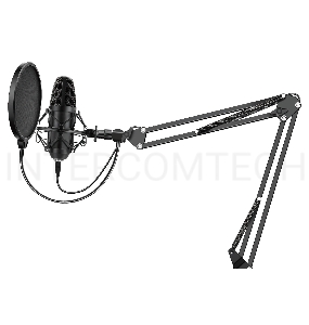 Микрофон проводной SunWind SW-SM400G 1.5м черный