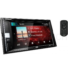 Автомагнитола CD DVD JVC KW-V250BTM 2DIN 4x50Вт