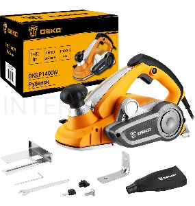 Рубанок Deko DKEP1400W 1400Вт 110мм 15000об/мин