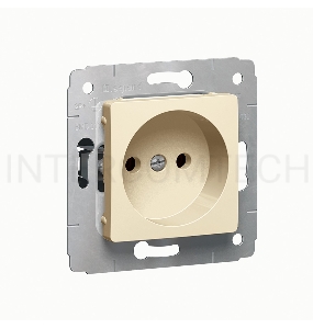 Механизм розетки LEGRAND 61748  1-м CARIVA сл. кость leg 773716