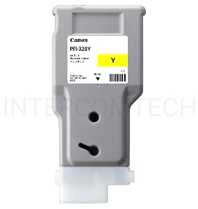 Картридж струйный Canon PFI-320 Y 2893C001 желтый (300мл) для Canon Canon imagePROGRAF TM-200/205