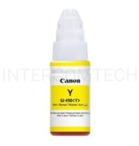 Чернила Canon GI-490Y 0666C001 желтый для Canon Pixma G1400/2400/3400 (70мл)