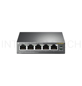 Коммутатор TP-Link SMB  TL-SG1005P 5-портовый гигабитный настольный коммутатор с 4 портами PoE SMB 56W