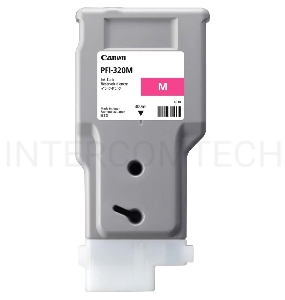 Картридж струйный Canon PFI-320 M 2892C001 пурпурный (300мл) для Canon Canon imagePROGRAF TM-200/205