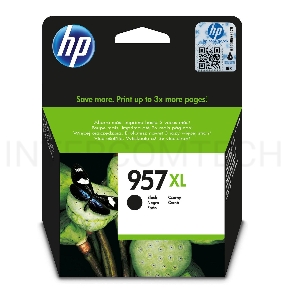 Картридж струйный HP 957XL L0R40AE черный для HP OJP 8720/8730/8210/8725 (3000стр.)