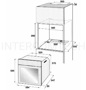 Встраиваемая электрическая духовка Beko BIE 21300 W (белая)