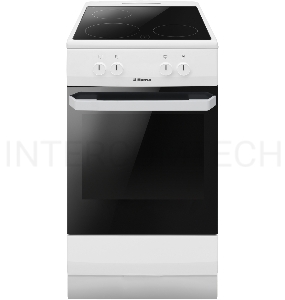 Плита Электрическая Hansa FCCW530001 белый