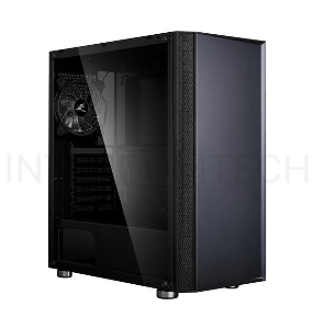 Корпус ZALMAN R2 (3xUSB, 2xAudio, 20мм FAN, прозрачная стенка-закаленное стекло, ATX, без БП)