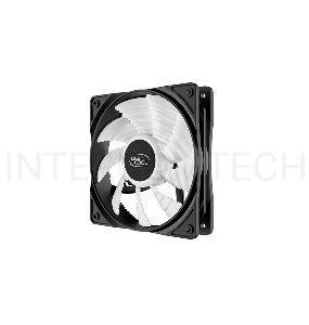 Вентилятор DEEPCOOL RF120W 120x120x25мм (96шт./кор, LED White подсветка, 1300об/мин) Retail