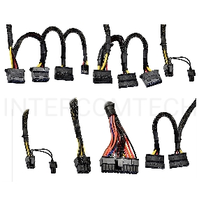 Блок питания 750W ExeGate EX292336RUS 750PPX (ATX, APFC, КПД 80% (80 PLUS), 14cm fan, 20+4pin, 2x2x(4+4)pin, 6xPCI-E, 8xSATA, 4xIDE, Cable Management, black, RTL)