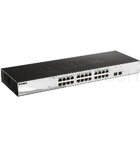 Коммутатор D-Link DGS-1210-26/FL DGS-1210-26/FL1A 24G 2SFP управляемый