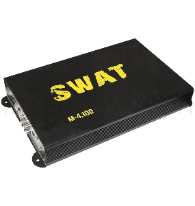 Усилитель автомобильный Swat M-4.100 четырехканальный