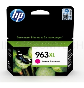 Картридж HP 963XL струйный пурпурный увеличенной ёмкости (1600 стр)