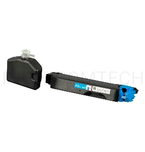 Картридж SAKURA TK5280C для Kyocera Mita ECOSYS P6235cdn, синий, 11 000к.