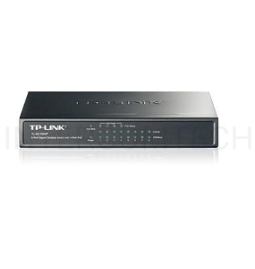 Коммутатор  TP-Link SMB TL-SG1008P Коммутатор 8-port Gigabit Switch с 4 портами РоЕ