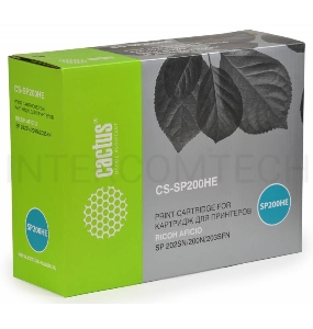 Тонер Картридж Cactus CS-SP200HE черный для Ricoh SP 202SN/200N/203SFN (2600стр.)