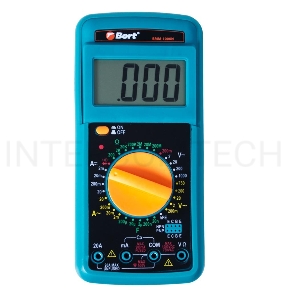 Мультиметр Bort BMM-1000N  [91271143] { Диапазон постоянного напряжения 0-1000 тип, диапазон  постоянного тока 0-20 тип, диапазон  переменного напряжения 0-750 тип, 0.3 кг, набор акс 4 шт }