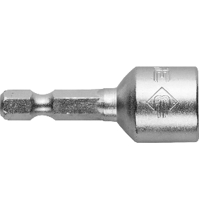 Головка ЗУБР МАСТЕР 26392-13-02  магнитная Cr-V E 1/4'' 13х45мм 2шт