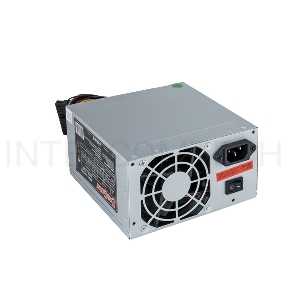 Блок питания Exegate EX219457RUS-S CP500, ATX, SC, 8cm fan, 24p+4p, 3*SATA, 2*IDE, FDD + кабель 220V с защитой от выдергивания