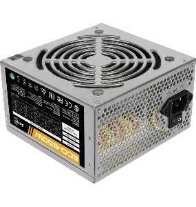 Блок питания Aerocool 650W Retail ECO-650W ATX v2.3 Haswell, fan 12cm, 400mm cable, power cord, 20+4P, 12V 4+4P, 1x PCI-E 6+2P, 5x SATA, 3x PATA, 1x F