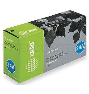 Тонер Картридж Cactus CS-Q2624A черный для HP LaserJet 1150 (2500стр.)