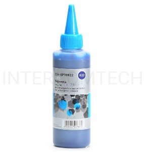 Чернила Cactus CS-I-EPT0922 голубой (100мл) Epson Stylus C91/CX4300/T26/T27/TX106/TX109