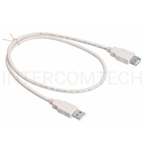 Кабель-удлинитель USB2.0 Buro USB2.0-AM-AF-0,75M USB A (m)/USB A (f) 0.75м