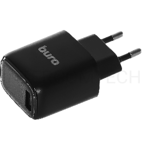 Сетевое зар./устр. Buro BUWG1 3A QC черный (BUWG18P100BK)