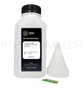 Тонер Cactus CS-RK-TN1075 черный туба 80гр. с чипом для принтера Brother HL-1110/1112/1510/1512/1810/1815