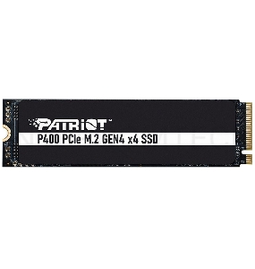 Накопитель SSD Patriot P400 1TB, M.2 2280, P400P1TBM28H, PCIe 4x4, NVMe, 7000/4800, heatshield, RET