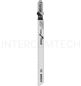 Набор пилок по дереву Bosch T101BR HCS 5пред. (лобзики)