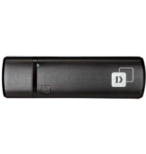 Сетевой адаптер WiFi D-Link DWA-182/RU/E1A USB 3.0 (ант.внутр.) 1ант.