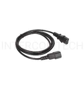 Кабель монитор - компьютер 220V (UPS -> устройство) VCOM <VDE> 3G*0.5mm (CE001-CU)1.8м    