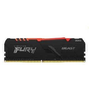 Оперативная память Kingston DRAM 32GB 3200MHz DDR4 CL16 DIMM (Kit of 2) FURY Beast RGB EAN: 740617319149