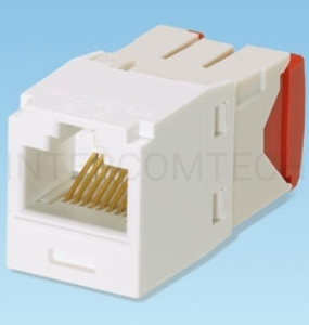 Модуль информационный Panduit Mini-Com CJ5E88TGAW Mini-Com RJ45 кат.5e белый арктический