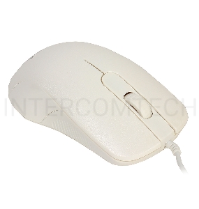 Мышь CBR CM 105 White, оптика, 1200dpi, офисн., провод 1,8м, USB