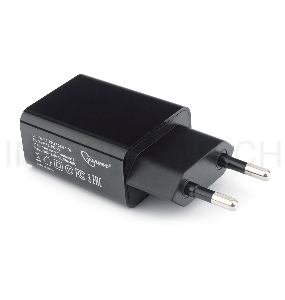 Адаптер питания Cablexpert MP3A-PC-21 100/220V - 5V USB 1 порт, 1A, черный