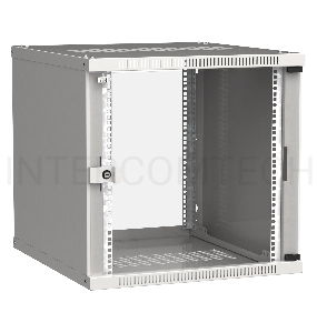 Шкаф ITK LWE3-12U66-GF LINEA WE 12U 600x600 мм дверь стекло серый
