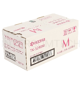 Тонер-картридж Kyocera TK-5240M (1T02R7BNL0) пурпурный для P5026cdn/cdw, M5526cdn/cdw 3000 стр.