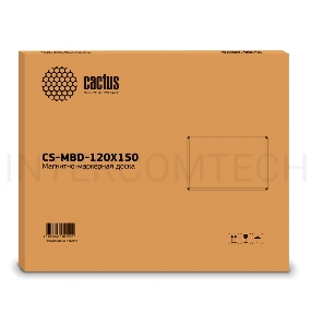 Демонстрационная доска Cactus CS-MBD-120X150 магнитно-маркерная лак 120x150см алюминиевая рама белый