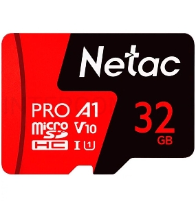 Флеш карта MicroSD card Netac P500 Extreme Pro 32GB, retail version w/o SD adapter