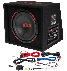 Сабвуфер автомобильный Kicx GT311BPA 350Вт активный (30см/12