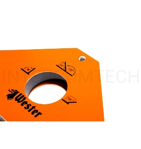 Уголок магнитный для сварки WESTER WMC75  829-004, углы  45°, 90°, 135°, 35кг