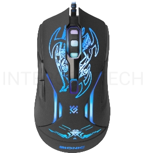 Мышь Defender Bionic GM-250L [52250] {Проводная игровая мышь, оптика,6кнопок,800-3200dpi}