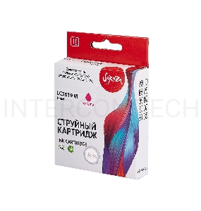 Струйный картридж Sakura LC3619M для Brother, пурпурный, 18,4 мл., 1500 к.