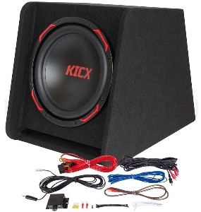 Сабвуфер автомобильный Kicx GT305BPA 350Вт активный (30см/12