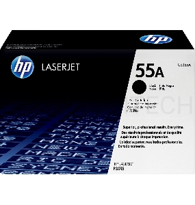 Тонер-картридж HP CE255A черный LJ P3015 (6000стр.)